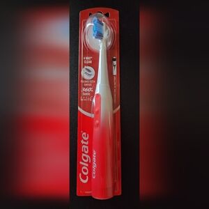 Colgate 360 Power Toothbrush - Red and White
